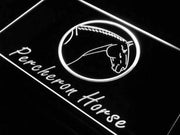 Percheron Horse LED Light Sign - LED Gift Works