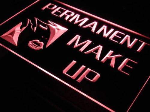 Permanent Make Up LED Light Sign - LED Gift Works