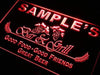 Personalized Bar and Grill Restaurant LED Light Sign - Way Up Gifts