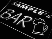 Personalized Bar Beer Mug LED Light Sign - LED Gift Works