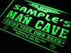 Personalized Baseball Man Cave LED Light Sign - Way Up Gifts