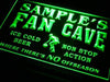 Personalized Basketball Fan Cave LED Light Sign - Way Up Gifts