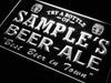 Personalized Beer Ale II LED Light Sign - Way Up Gifts