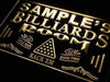 Personalized Billiards Man Cave LED Light Sign - Way Up Gifts