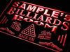Personalized Billiards Man Cave LED Light Sign - Way Up Gifts