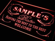 Personalized Bistro LED Light Sign - LED Gift Works