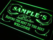Personalized Bistro LED Light Sign - LED Gift Works
