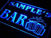 Personalized Double Mug Bar LED Light Sign - LED Gift Works