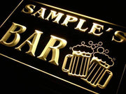 Personalized Double Mug Bar LED Light Sign - LED Gift Works