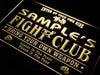 Personalized Fight Club LED Light Sign - Way Up Gifts
