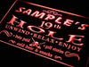 Personalized Golf 19th Hole Bar LED Light Sign - Way Up Gifts