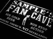 Personalized Golf Fan Cave LED Light Sign - LED Gift Works