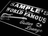 Personalized Guitar Lounge Bar LED Light Sign - Way Up Gifts