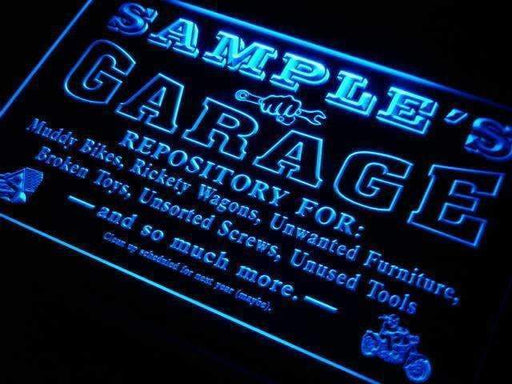 Personalized Garage LED Light Sign - Way Up Gifts