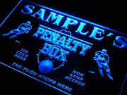 Personalized Hockey Penalty Box LED Light Sign - LED Gift Works