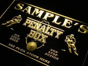 Personalized Hockey Penalty Box LED Light Sign - LED Gift Works