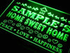 Personalized Home Sweet Home LED Light Sign - Way Up Gifts