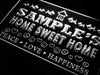 Personalized Home Sweet Home LED Light Sign - Way Up Gifts