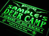 Personalized Hunting Deer Camp LED Light Sign - Way Up Gifts