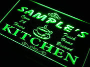 Personalized Kitchen LED Light Sign - LED Gift Works