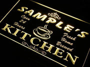 Personalized Kitchen LED Light Sign - LED Gift Works