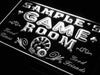 Personalized Man Cave Game Room LED Light Sign - Way Up Gifts