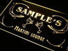 Personalized Martini Lounge LED Light Sign - Way Up Gifts