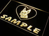 Personalized Name Boston Terrier Dog LED Light Sign - Way Up Gifts