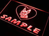 Personalized Name Boston Terrier Dog LED Light Sign - Way Up Gifts