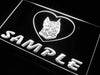 Personalized Name Pit Bull Dog LED Light Sign - Way Up Gifts