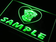 Personalized Name Rottweiler Dog LED Light Sign - LED Gift Works