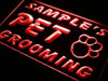Personalized Pet Grooming LED Light Sign - Way Up Gifts