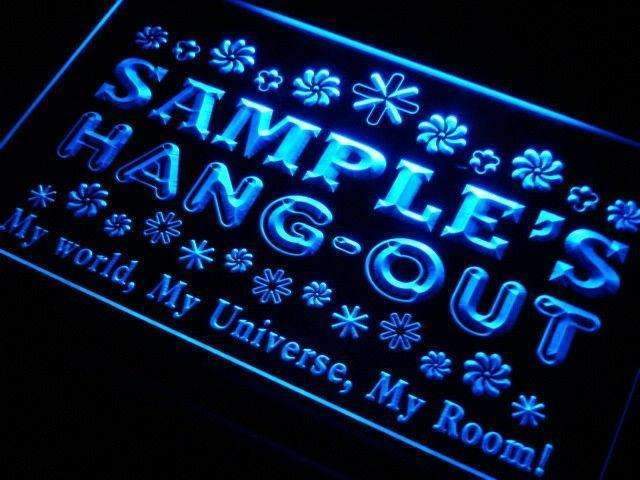 Personalized Princess Girls Room LED Light Sign - Way Up Gifts
