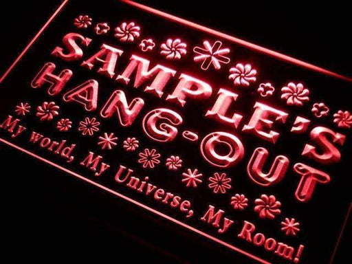 Personalized Princess Girls Room LED Light Sign - Way Up Gifts