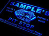 Personalized Racing Pit Stop LED Light Sign - Way Up Gifts