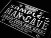 Personalized Soccer Man Cave LED Light Sign - Way Up Gifts
