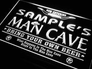Personalized Western Man Cave LED Light Sign - LED Gift Works