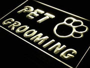 Pet Grooming LED Light Sign - LED Gift Works