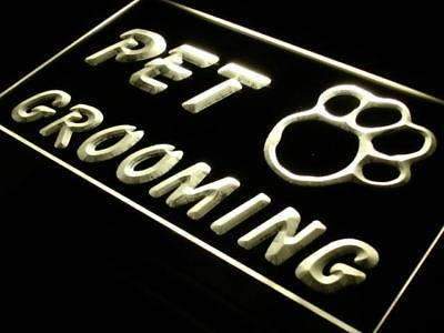 Pet Grooming LED Light Sign - LED Gift Works