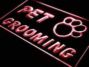 Pet Grooming LED Light Sign - LED Gift Works