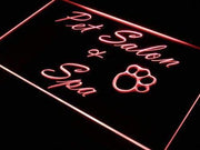 Pet Grooming Salon Spa LED Light Sign - LED Gift Works