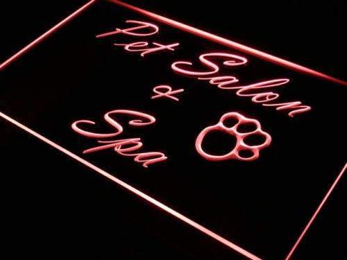 Pet Grooming Salon Spa LED Light Sign - LED Gift Works