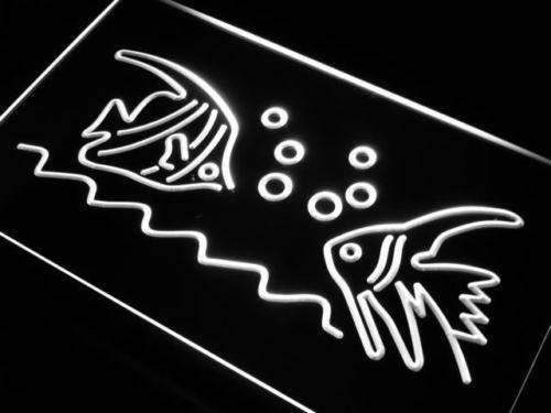 Pet Shop Fish LED Light Sign - Way Up Gifts