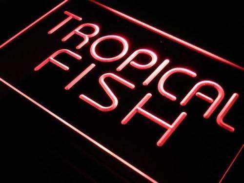 Pet Store Tropical Fish LED Light Sign - Way Up Gifts
