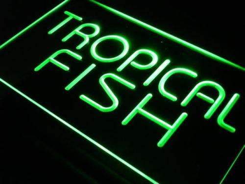 Pet Store Tropical Fish LED Light Sign - LED Gift Works