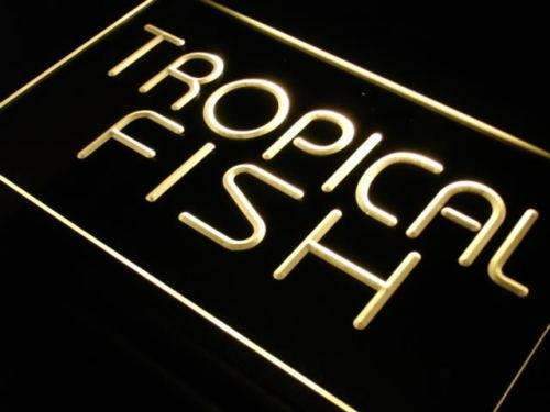 Pet Store Tropical Fish LED Light Sign - LED Gift Works
