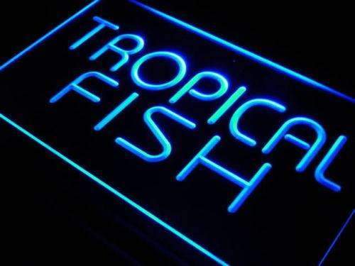 Pet Store Tropical Fish LED Light Sign - Way Up Gifts