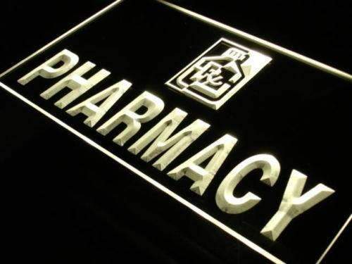 Pharmacy Drug Store LED Light Sign - LED Gift Works