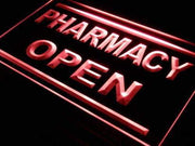 Pharmacy Open LED Light Sign - LED Gift Works