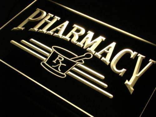 Pharmacy Rx LED Light Sign - LED Gift Works